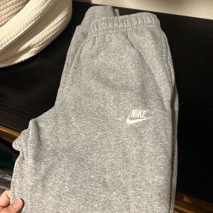 Nike Gray Sweatpants Classic Fit Joggers